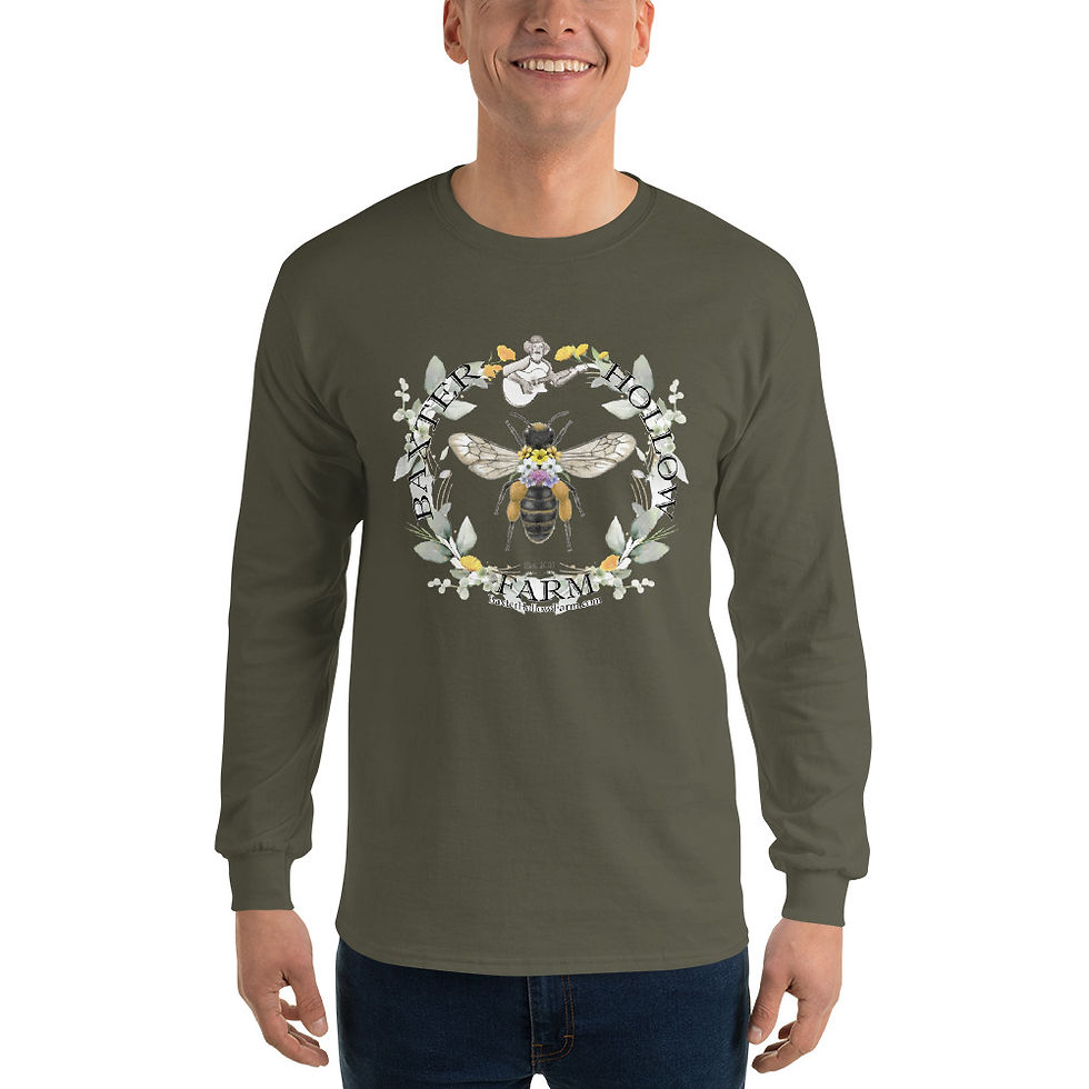Thumbnail: Baxter Hollow Farm Logo 100% Cotton Long Sleeve Shirt