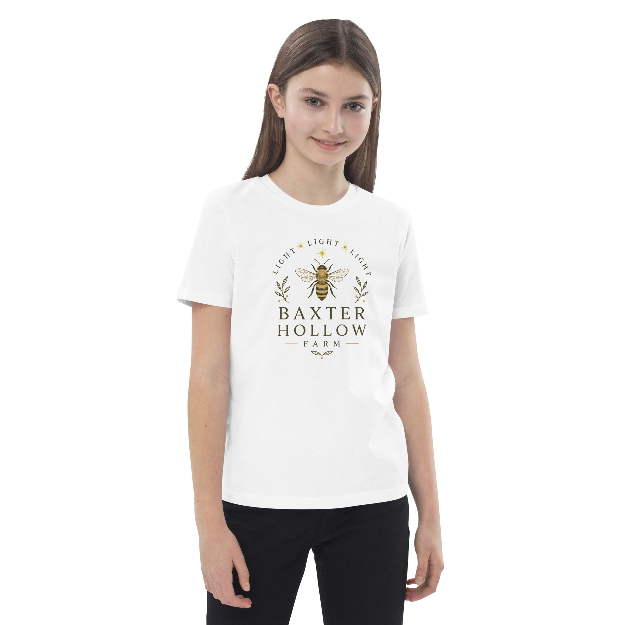 BHF Light Light Light Organic Cotton Kids T-shirt