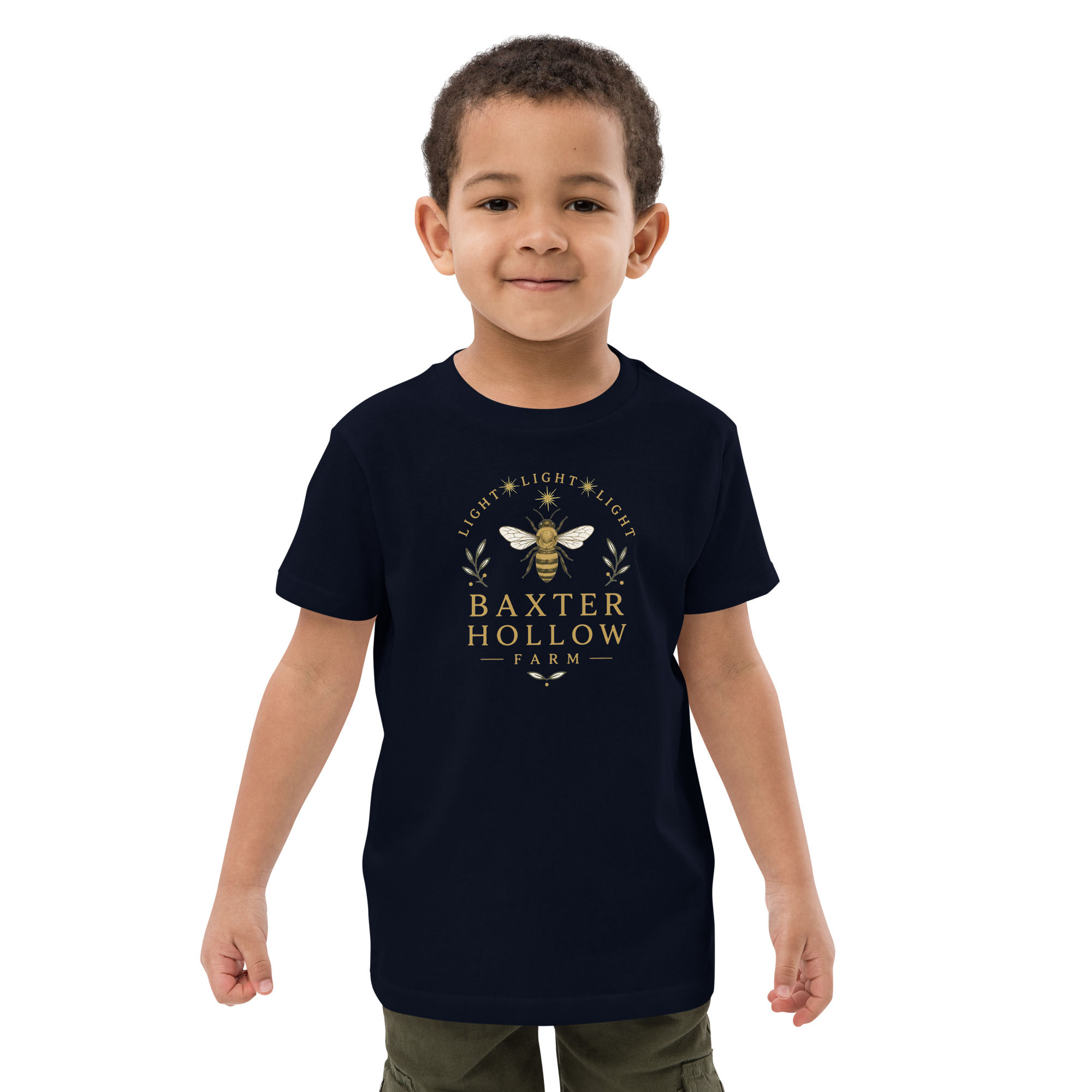 BHF Light Light Light Organic Cotton Kids T-shirt