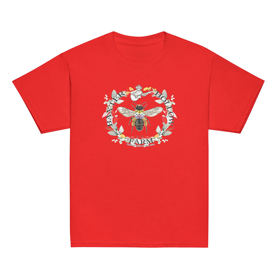 Thumbnail: Baxter Hollow Farm Logo 100% Cotton Youth T-shirt