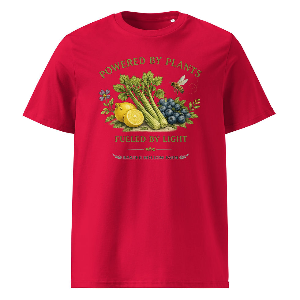 Thumbnail: Powered By Plants Organic Cotton T-Shirt