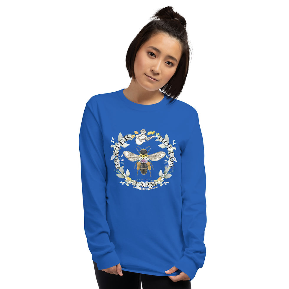 Thumbnail: Baxter Hollow Farm Logo 100% Cotton Long Sleeve Shirt