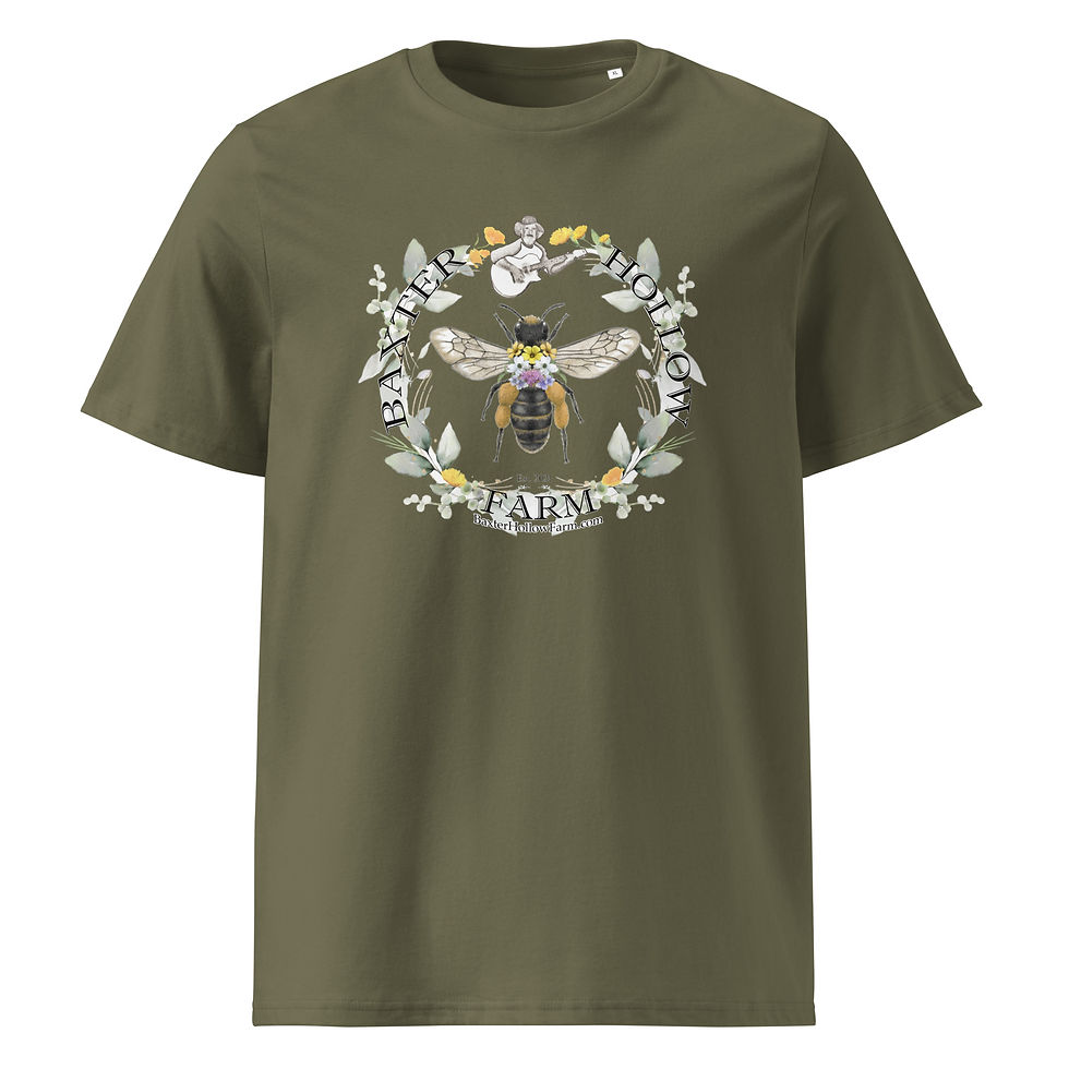 Thumbnail: Baxter Hollow Farm Logo Organic Cotton T-Shirt