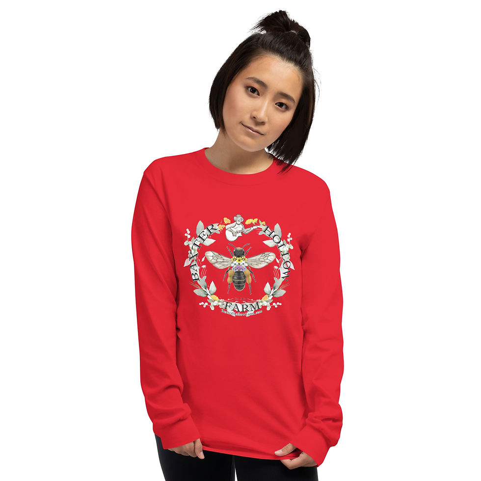 Thumbnail: Baxter Hollow Farm Logo 100% Cotton Long Sleeve Shirt