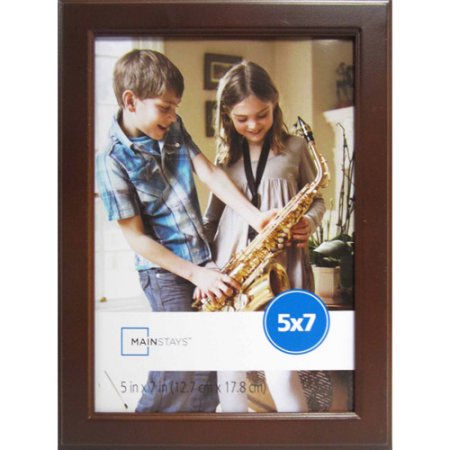 Brown 5″ x 7″ Stepped Frame by Mainstays