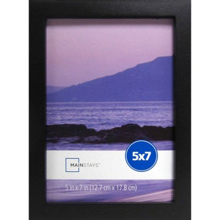 Black Linear Frame 5″ x 7″ by Mainstays