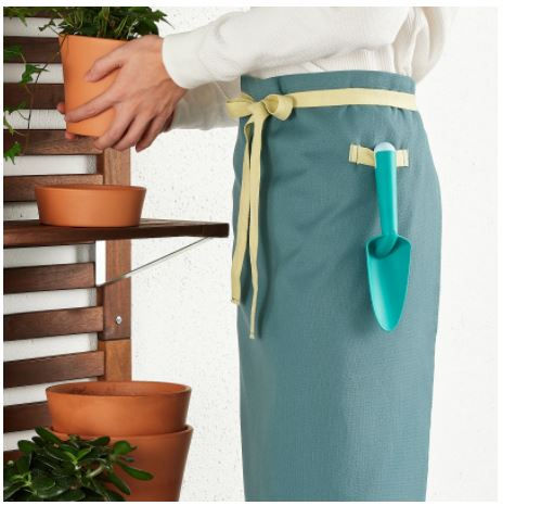 Thumbnail: SANDVIVA Waist Apron, Blue by IKEA
