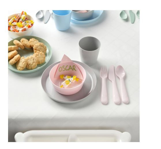 Thumbnail: KALAS Plate, Mixed Colours by IKEA