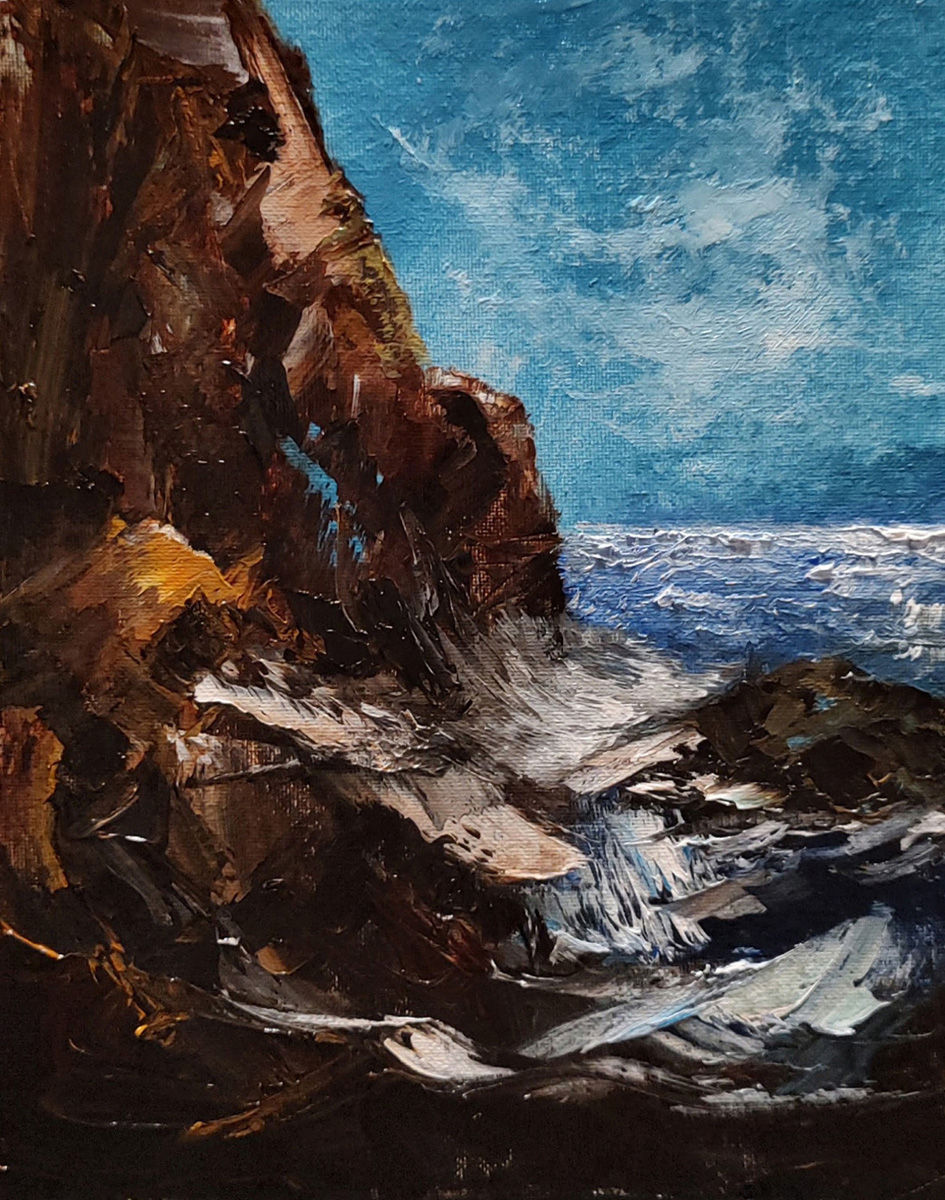 Stormy Seas at Acadia NP