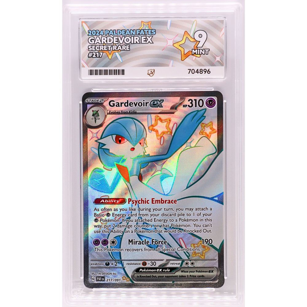 Gardevoir ex - Paldean Fates - 217/091 - ACE Mint 9