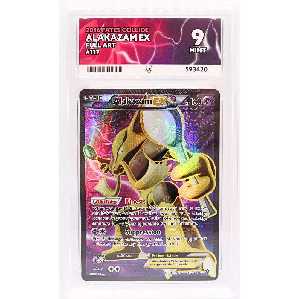 Alakazam EX - Fates Collide - 117/124 - ACE Mint 9