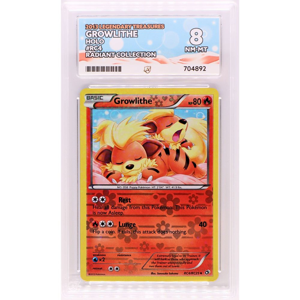 Growlithe - Legendary Treasures - RC4/RC25 - Radiant Collection