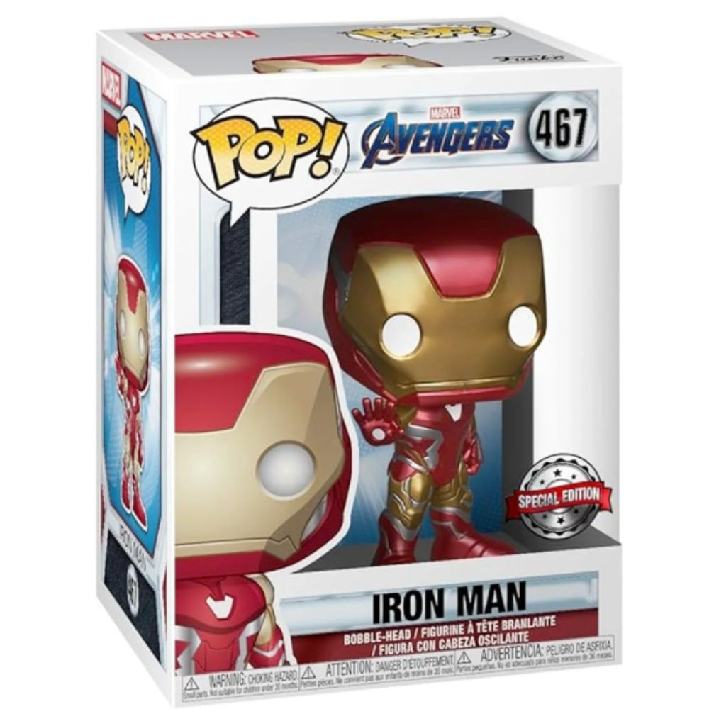 Funko Pop! Avengers Iron Man Figure 467 - Vaulted
