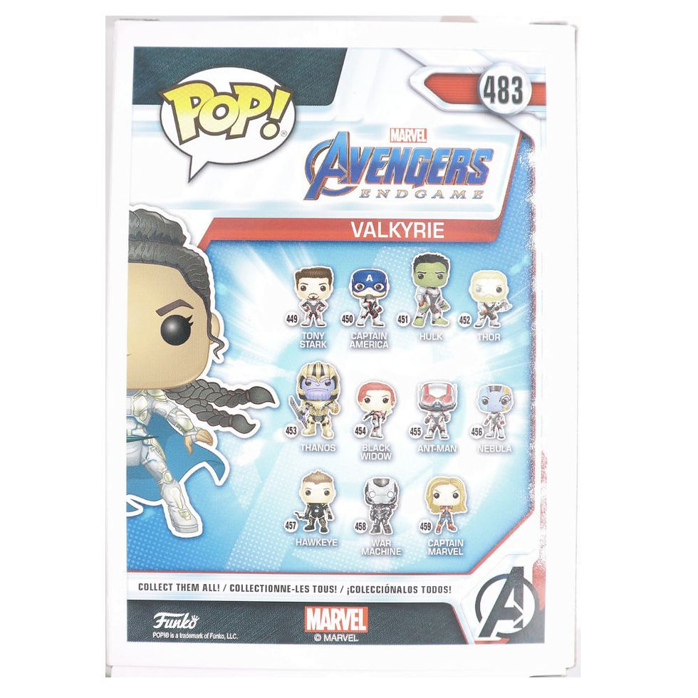 Thumbnail: Avengers Endgame - Valkyrie Exclusive Marvel Collector Corps Pop! Vinyl #483