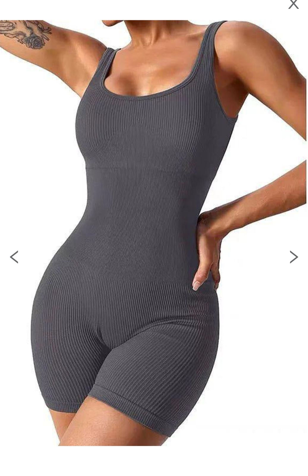 Macaquinho Canelado sem Empina Bumbum