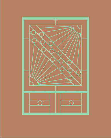 Wzór furtki prl w ramach projektu Furtki Ponidzia / Anna Kargol