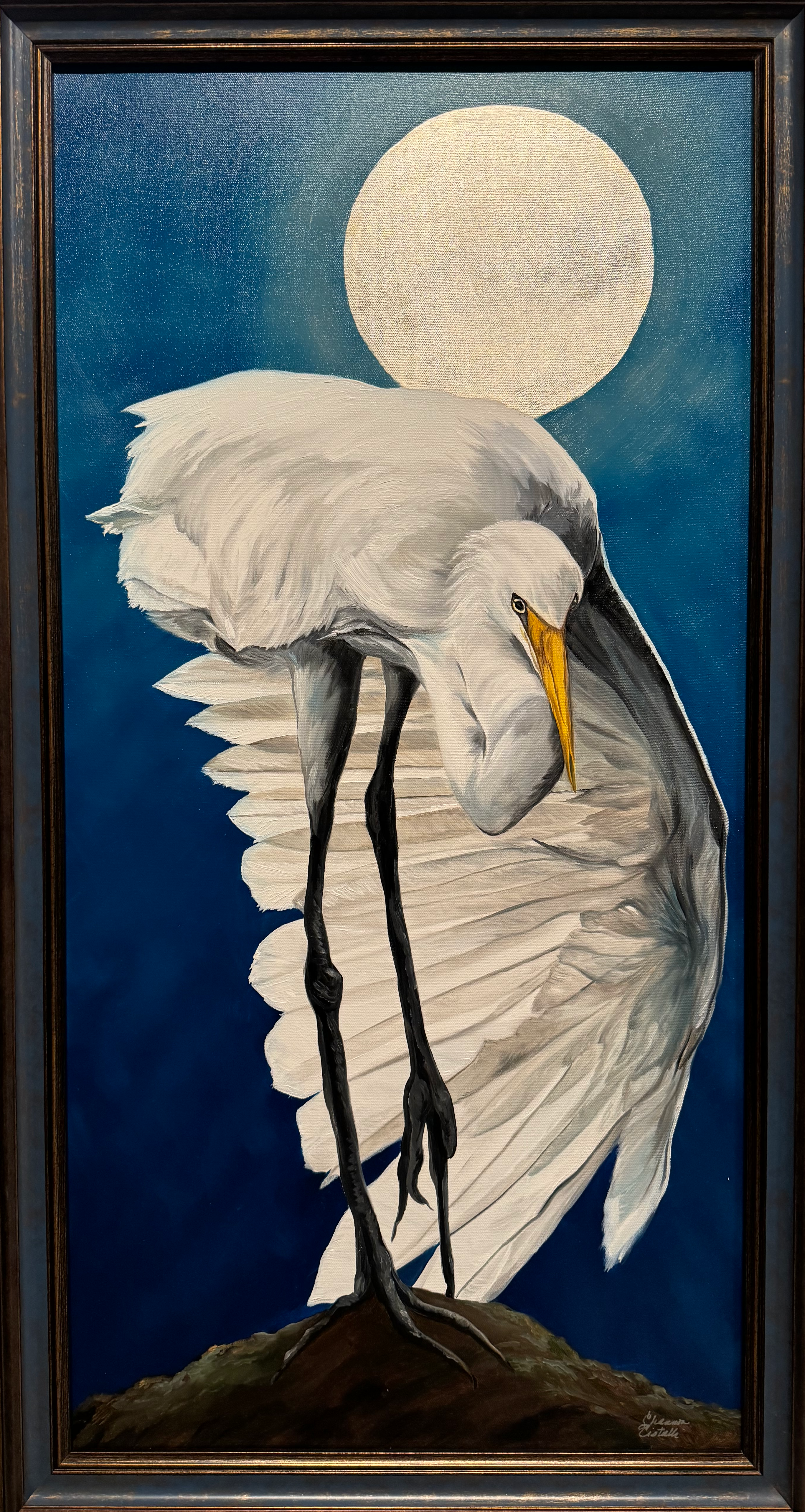 Heron Moon      18 x 36