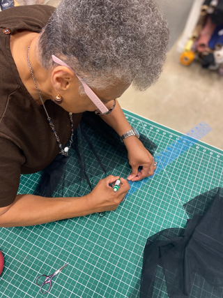 Katherine Savage constructs Nighthawks ballet jumpsuits