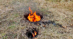 Костер Дакотский очаг