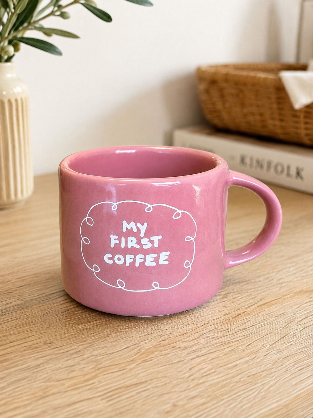 Tasse à café “My first coffee”