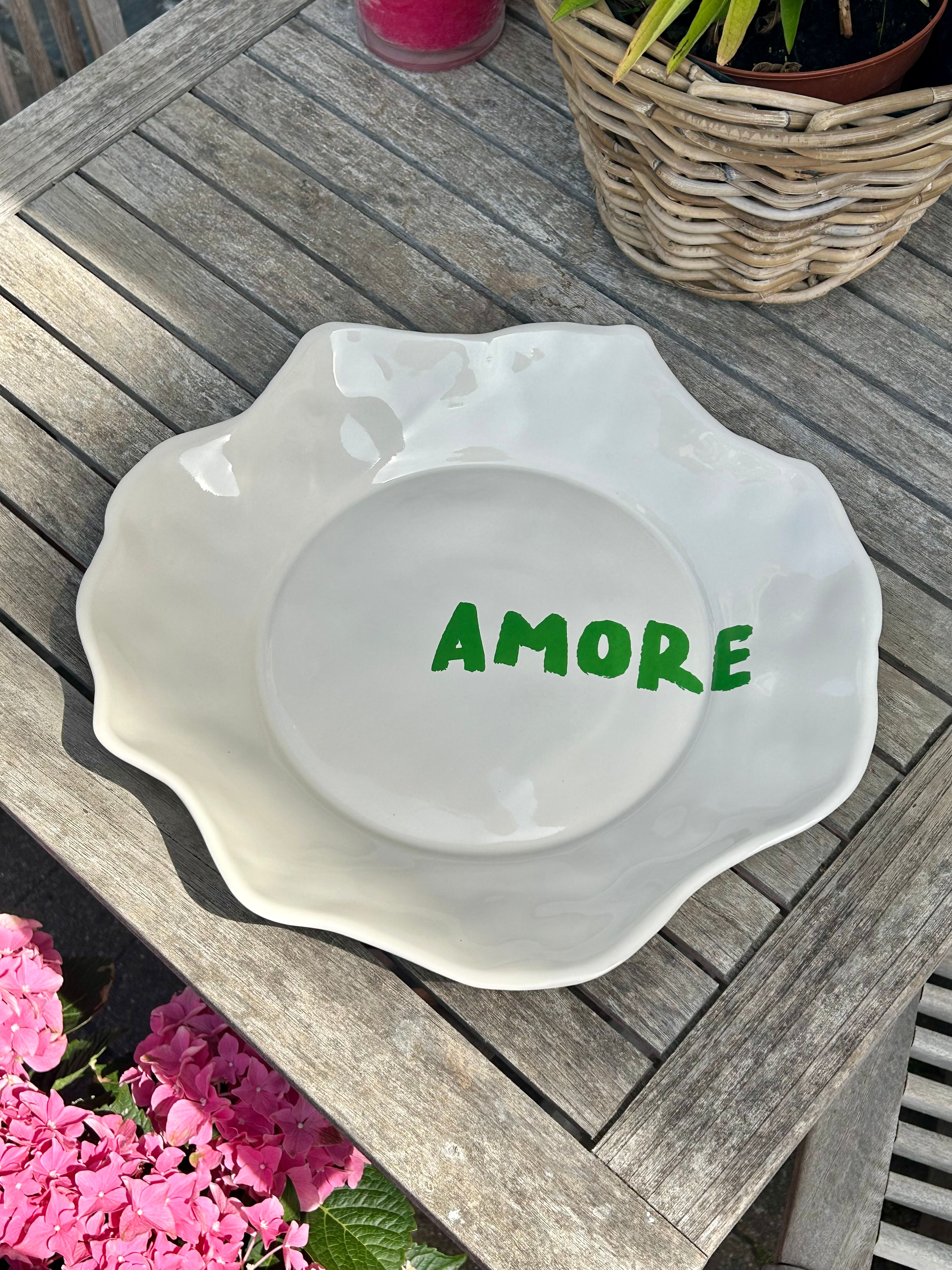 Plat de service “AMORE”