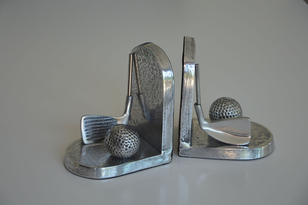 Miniature : Serre-livres golf