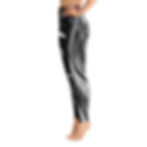 Thumbnail: Solange Black & White Yoga Leggings