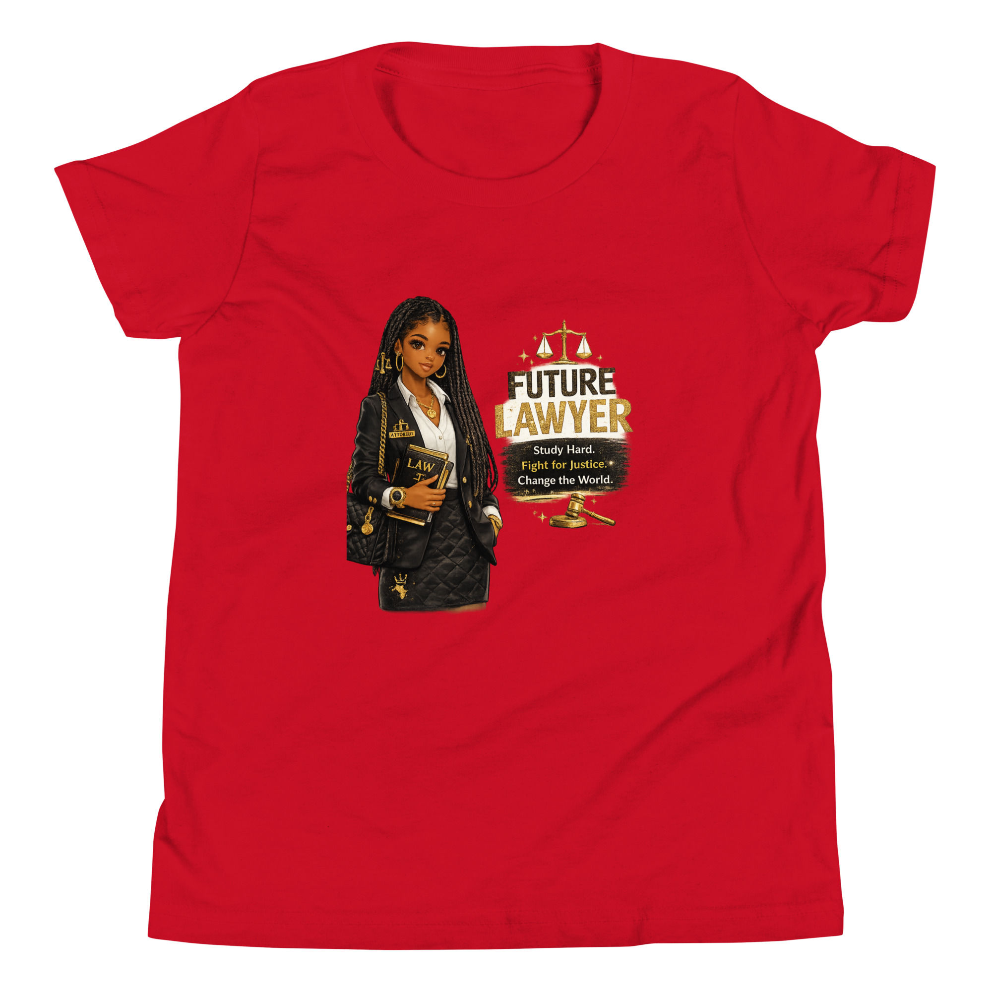 Future Lawyer Girl T-Shirt – Inspirational Back-to-School Shirt for Girls