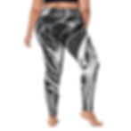 Thumbnail: Solange Black & White Yoga Leggings
