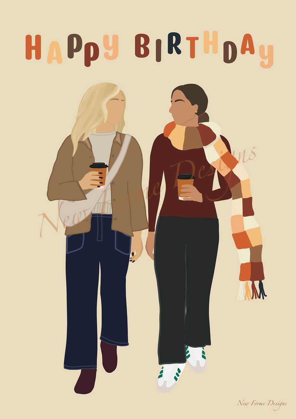 Thumbnail: Happy Autumn Birthday Card