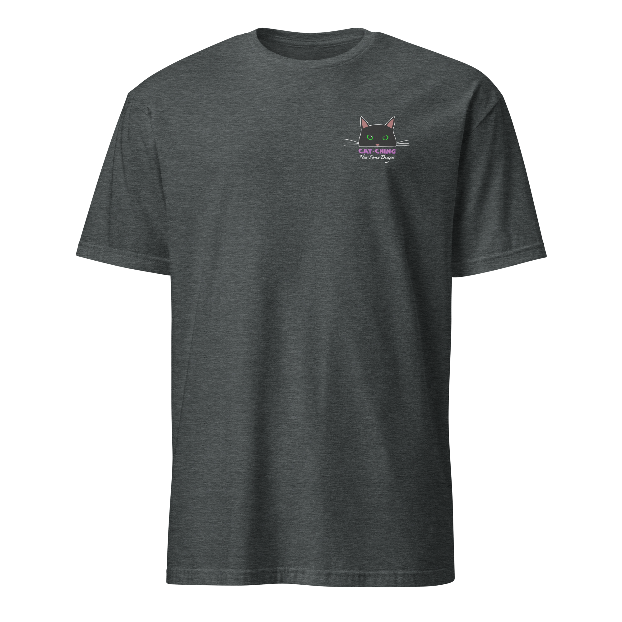 Cat-Ching X New Forme Designs T-Shirt Grey