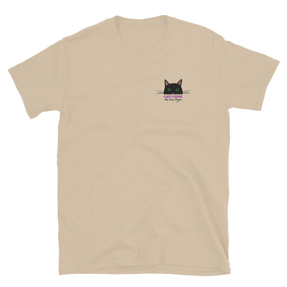 Thumbnail: Cat-Ching X New Forme Designs T-Shirt Sand