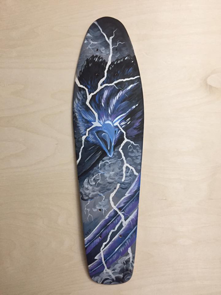 Thunderbird Skate Deck