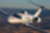 CJ2 in flight, part of our aircraft fleet.