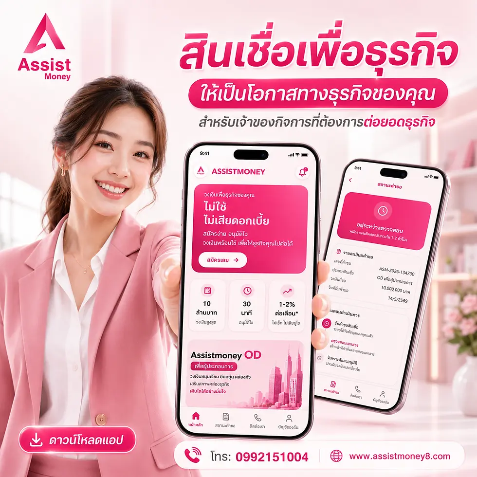 สินเชื่อเพื่อธุรกิจ