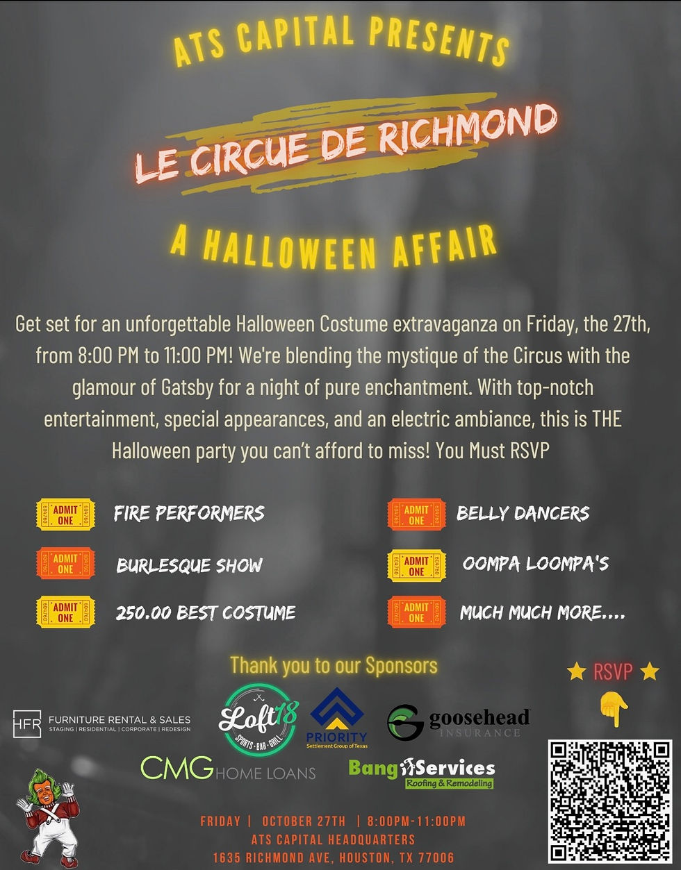 Le Cirque de Richmond hosted by ATS Capital