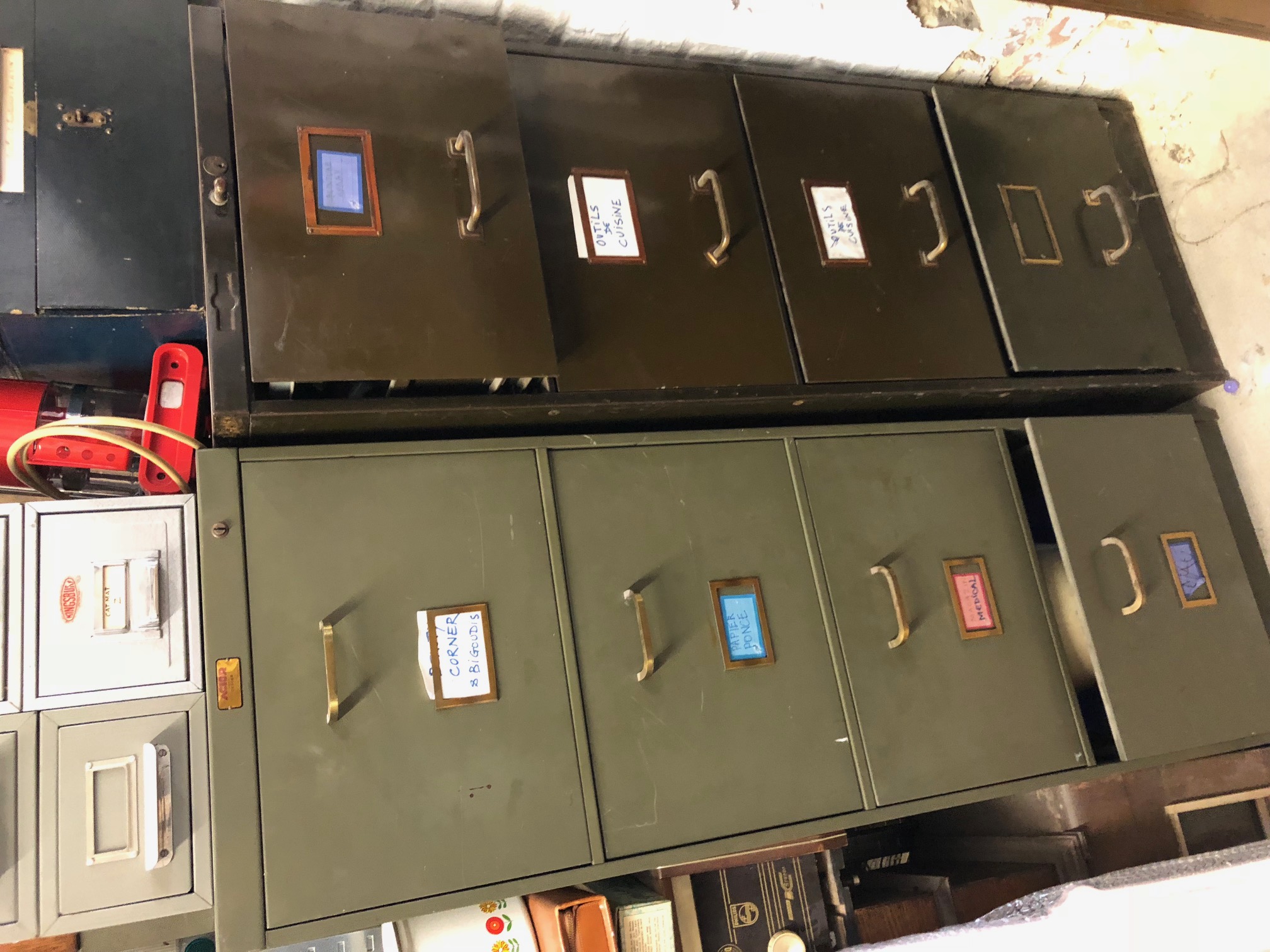 Archivages métalliques