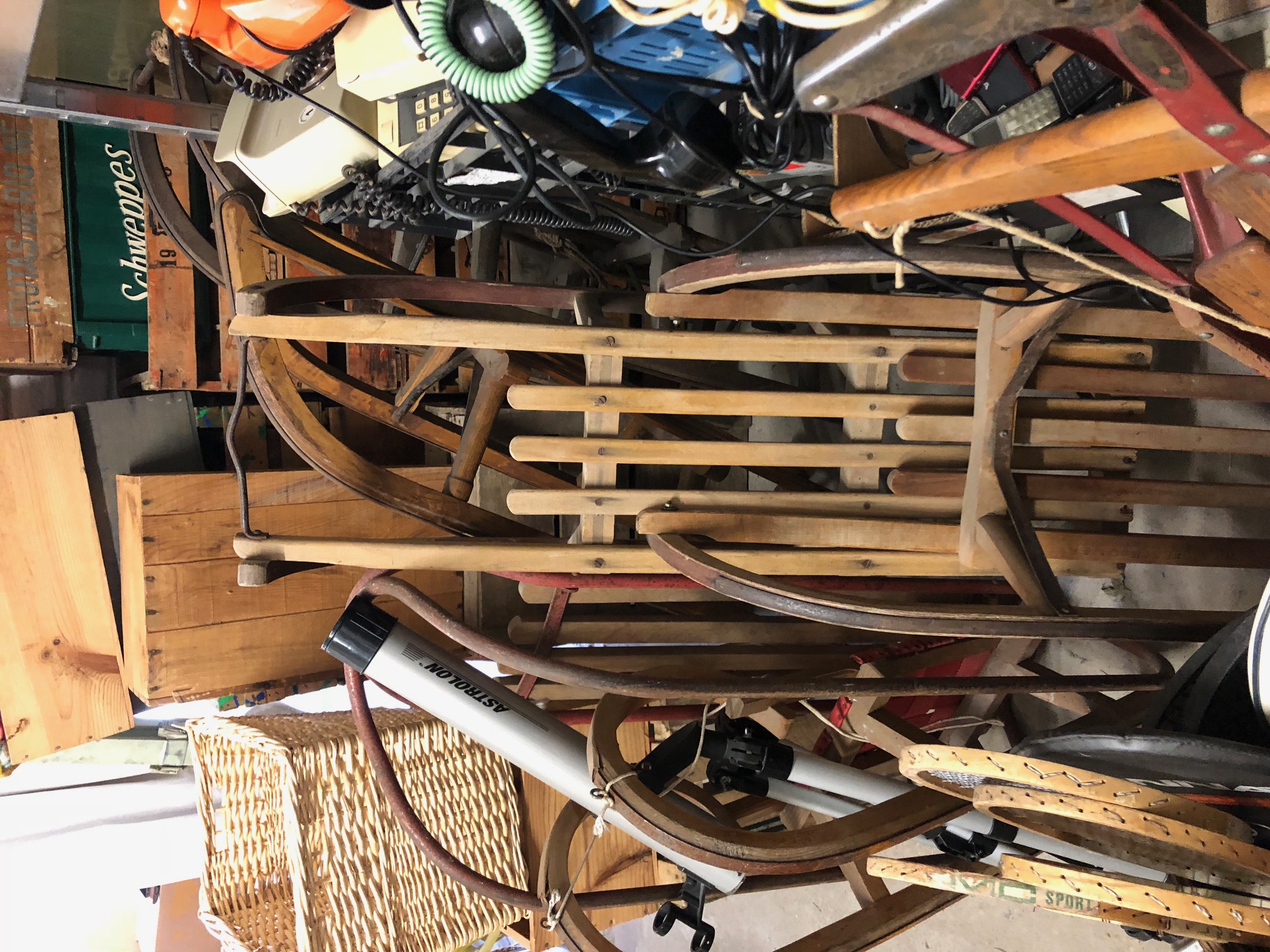Luges en bois