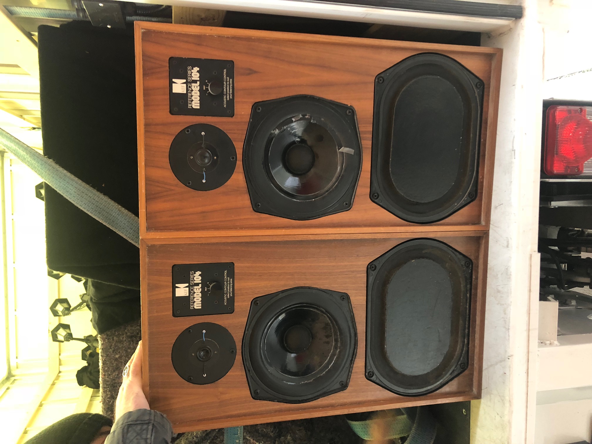 Baffle enceintes vintage