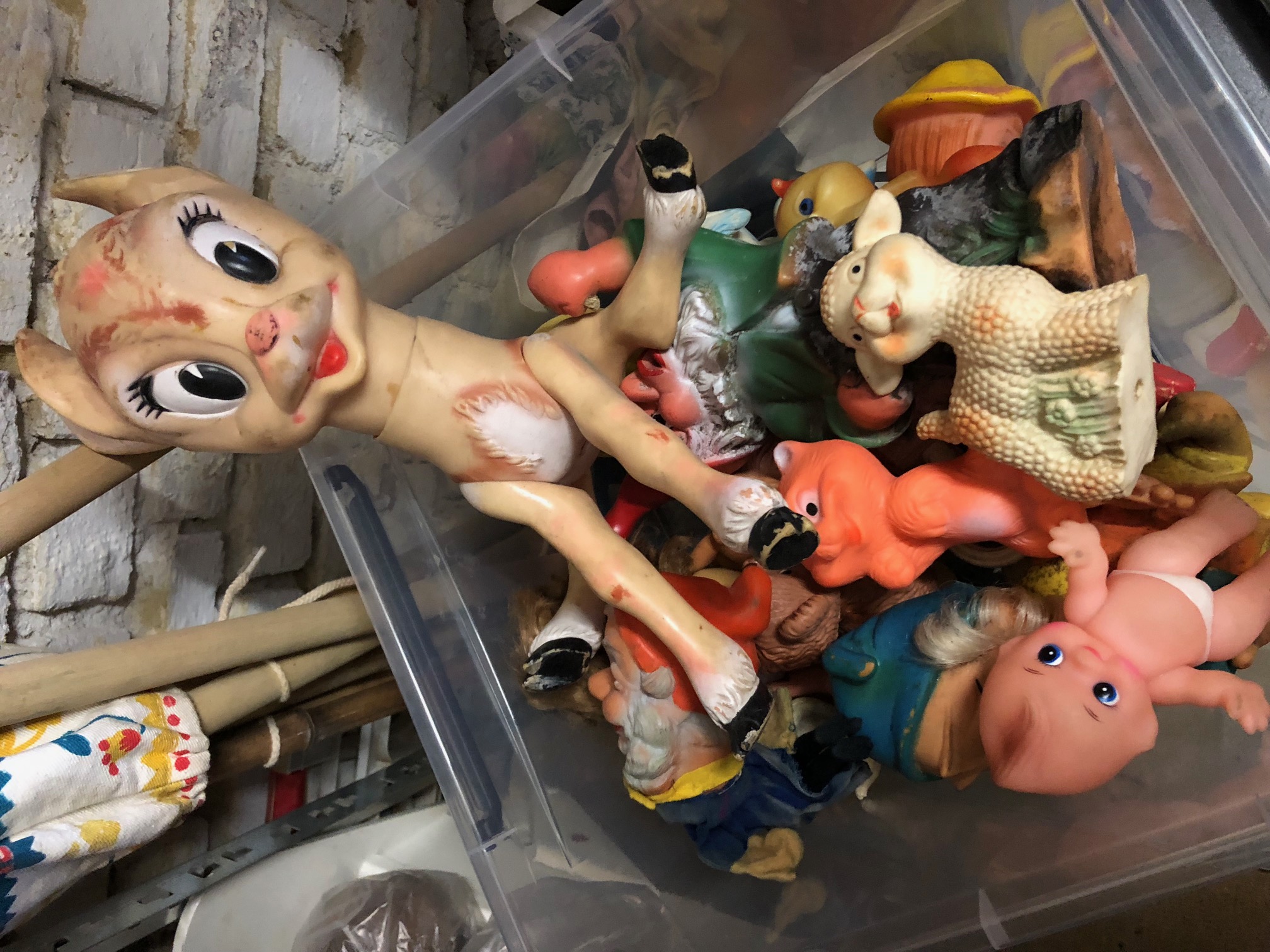 Jouets plastiques vintage