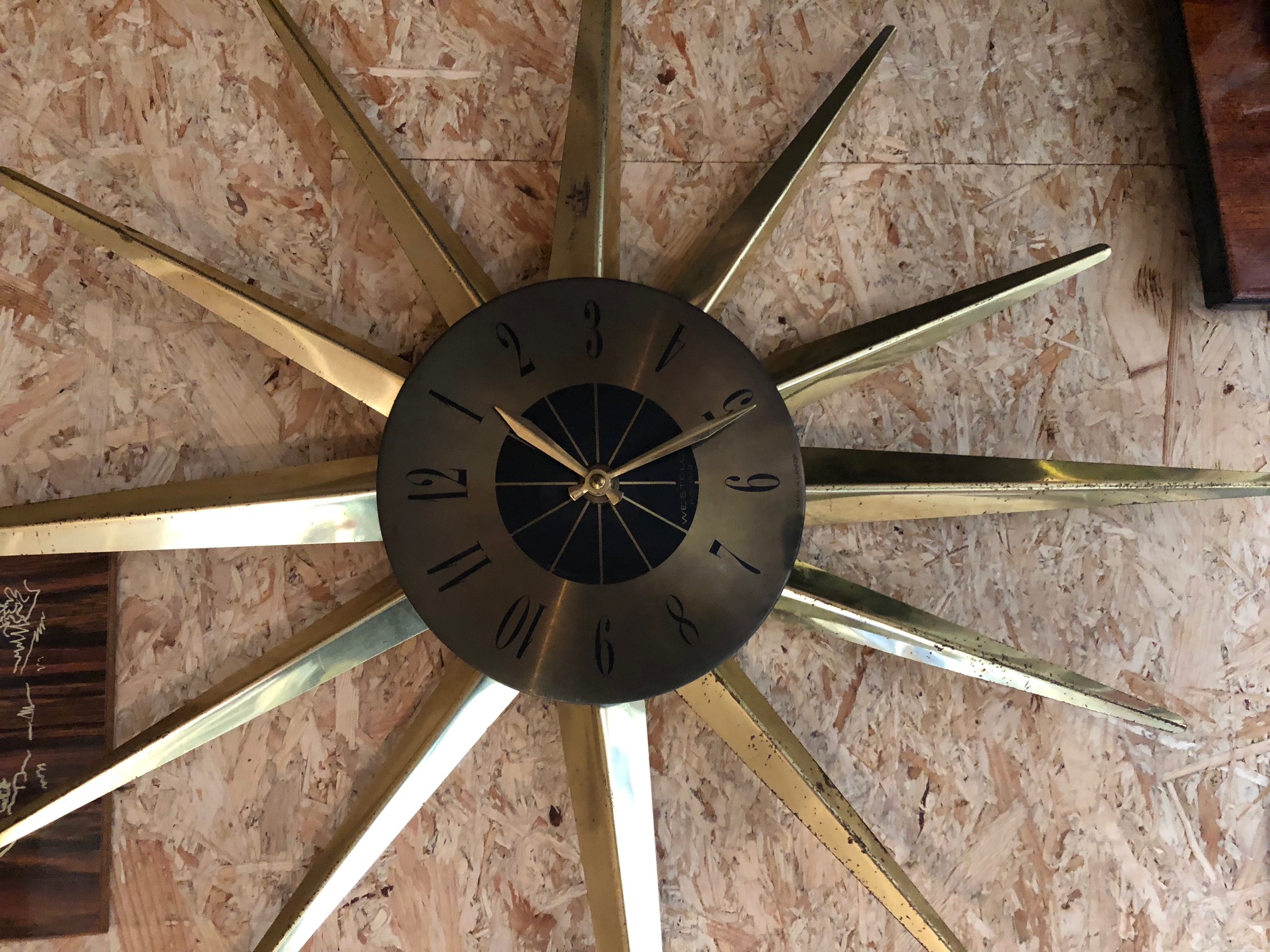 Horloge soleil vintage