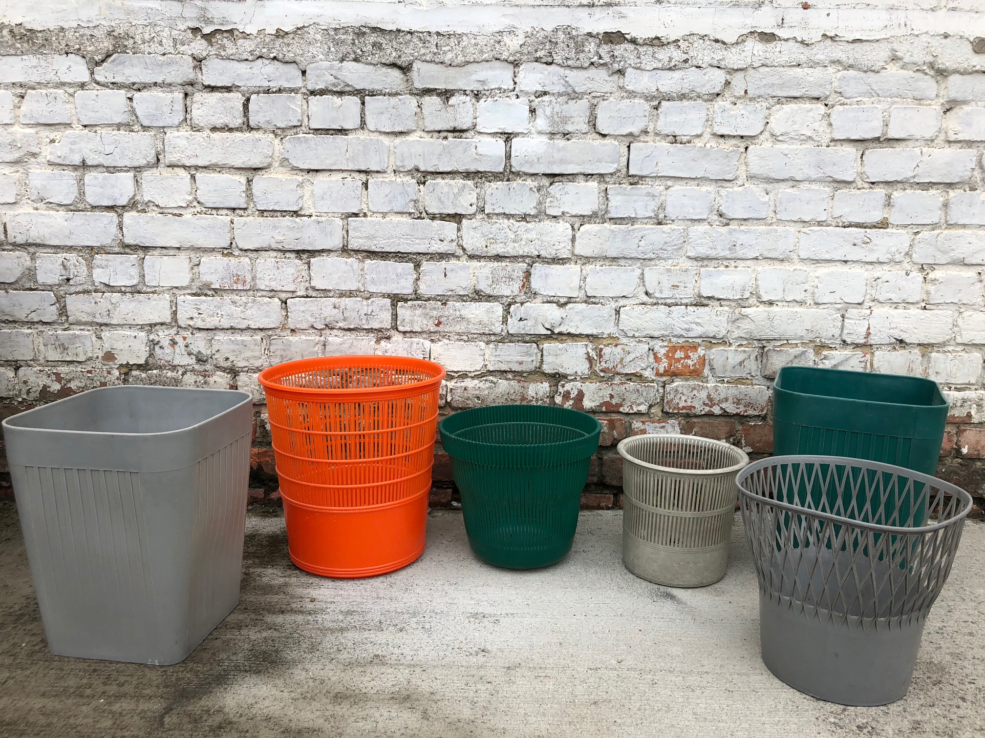 Poubelles plastiques