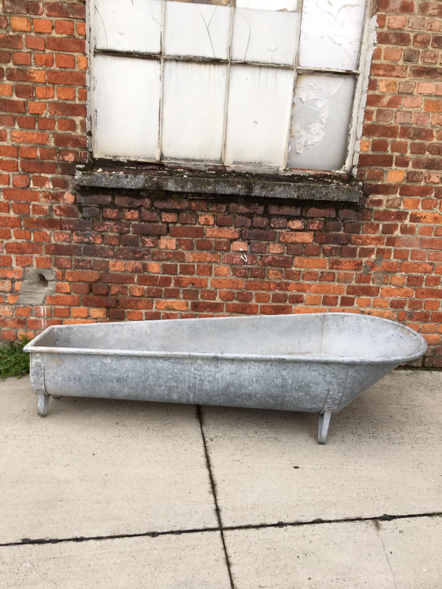 Bain zinc, bar extérieur
