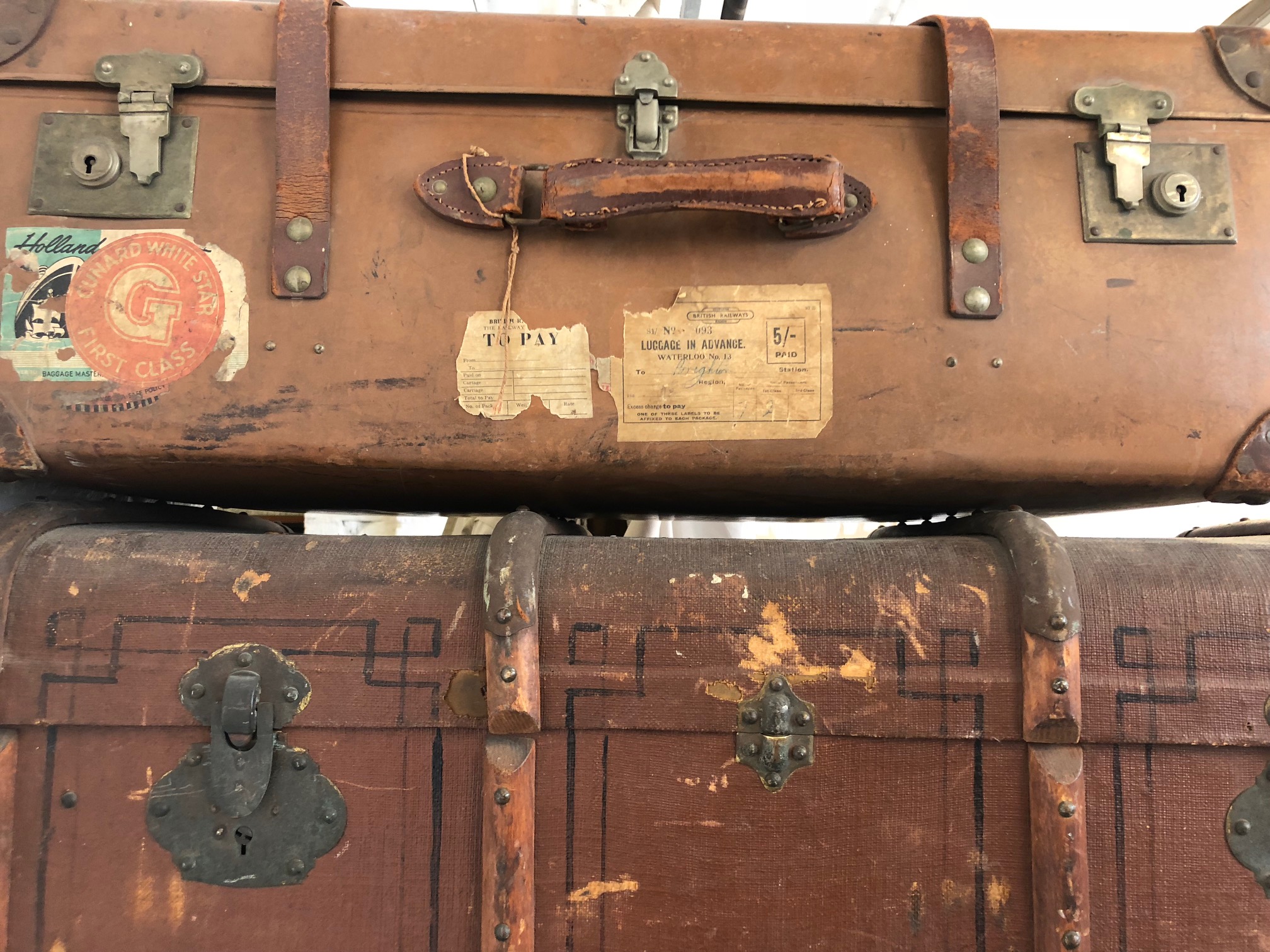Valises & malles anciennes