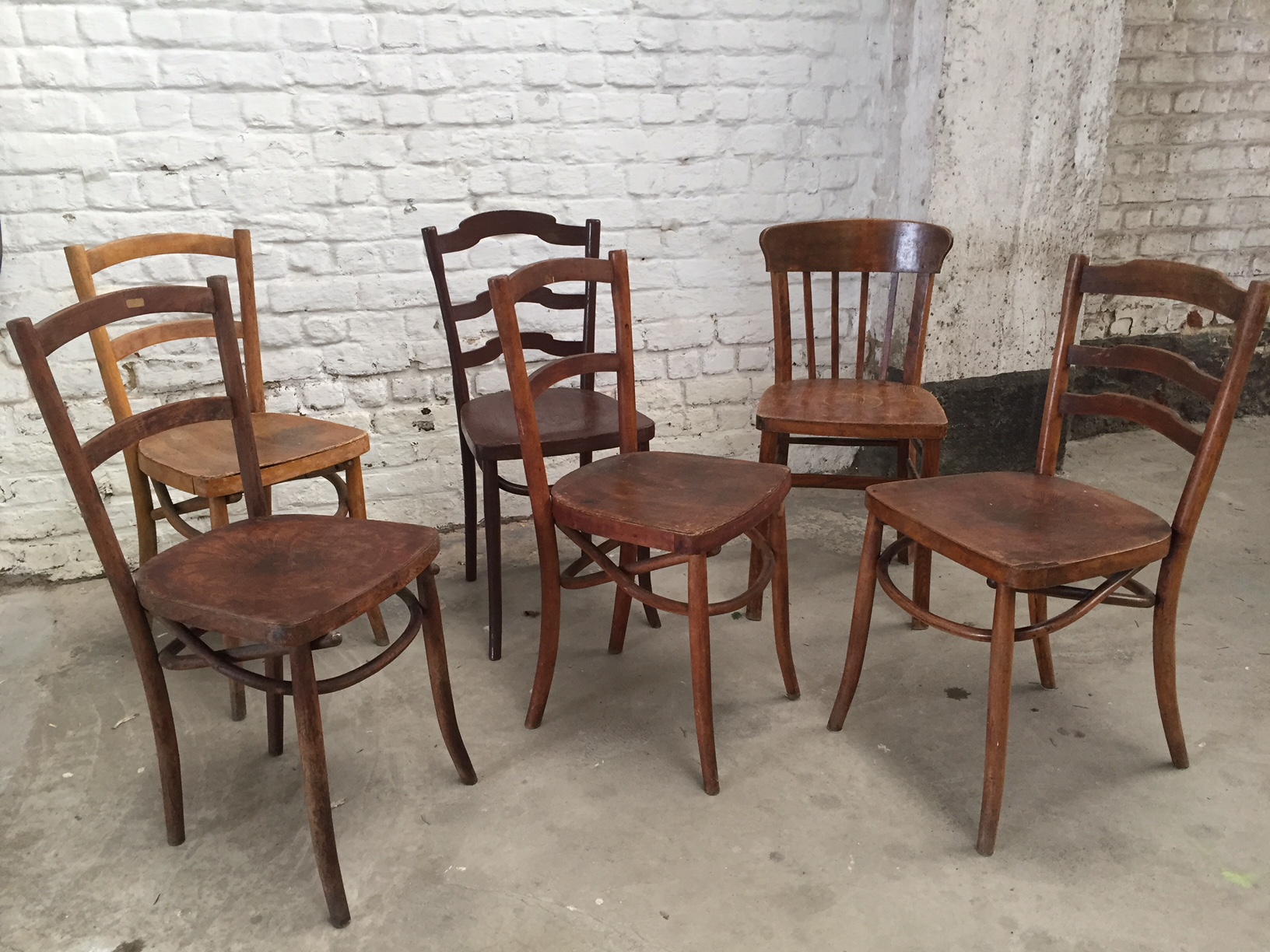 Chaises de bistrot