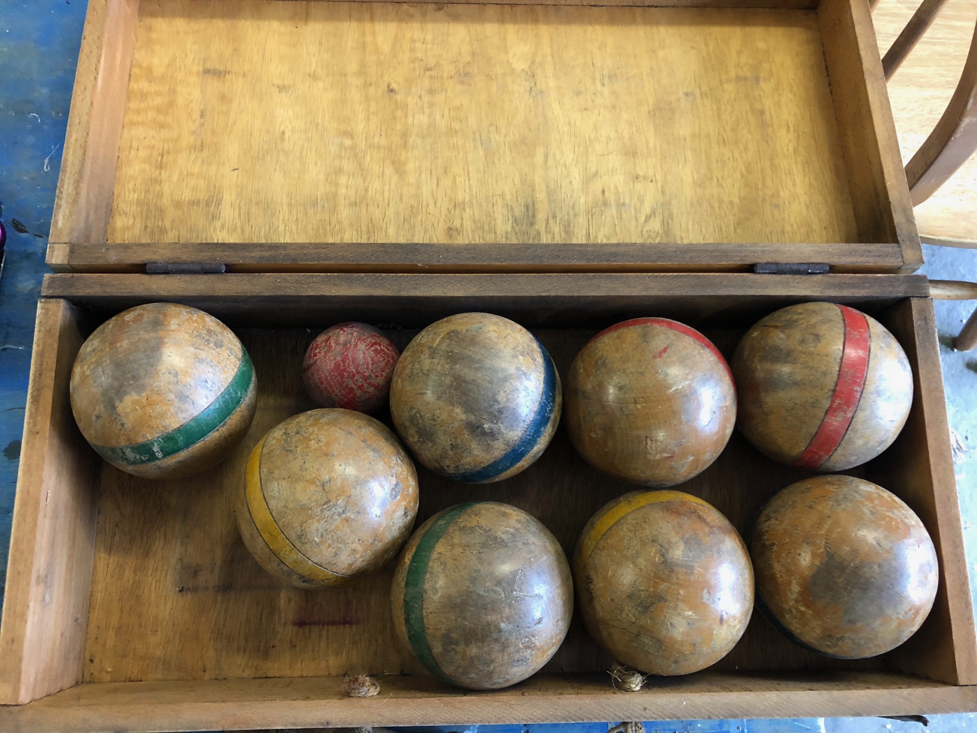 Pétanque bois