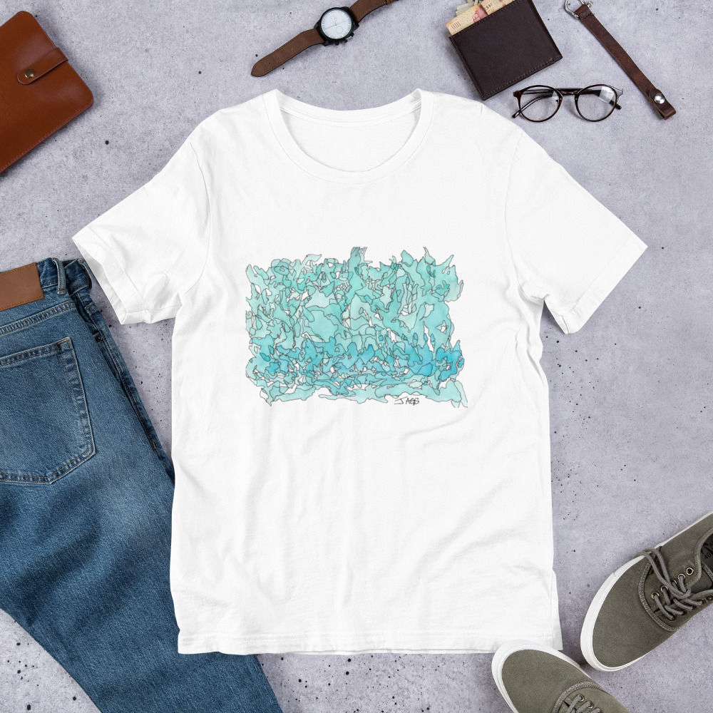 Healing Art Medicine for the Soul Unisex t-shirt