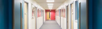 School corridor