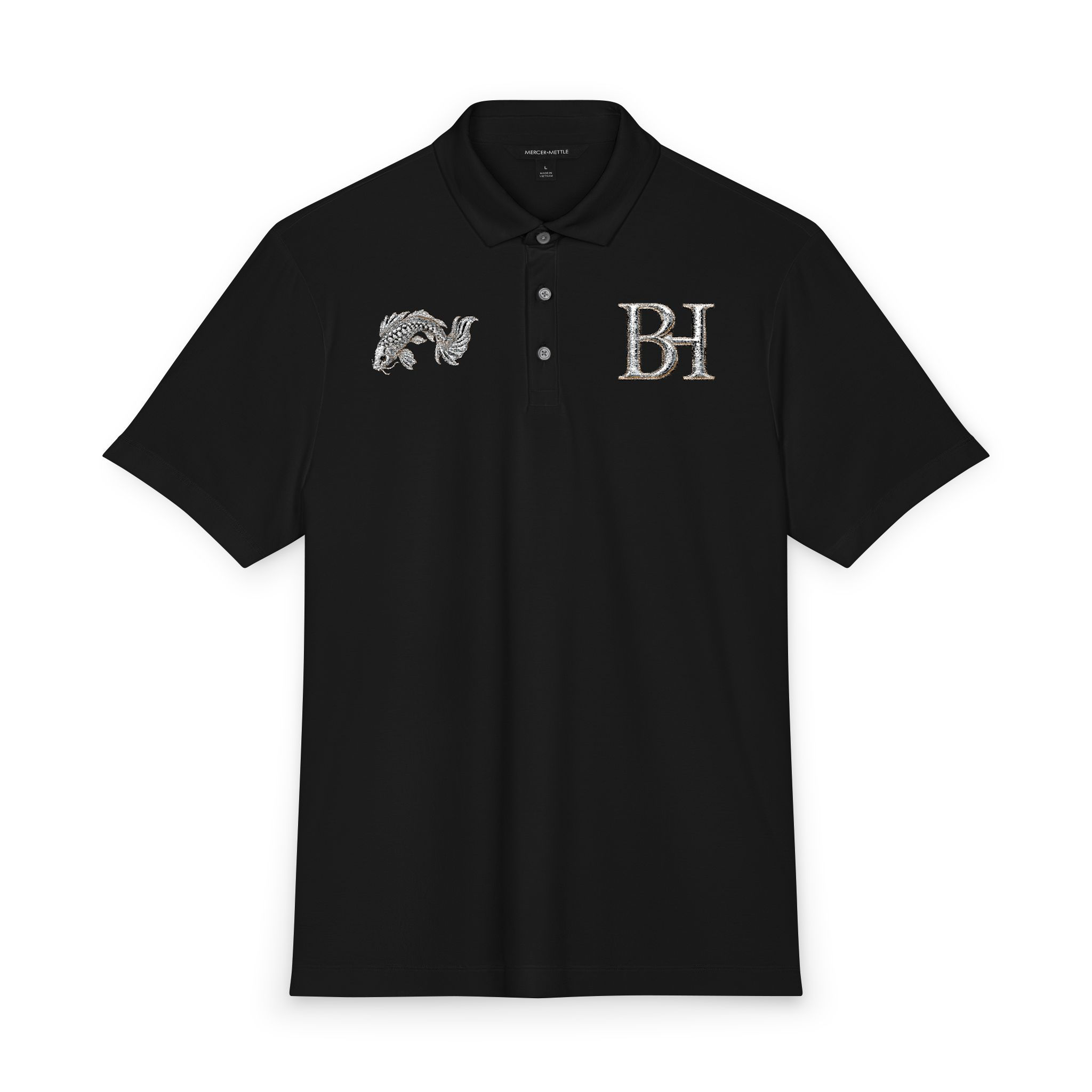 Men's BEYOND HUMAN Stretch Jersey Polo — Embroidered
