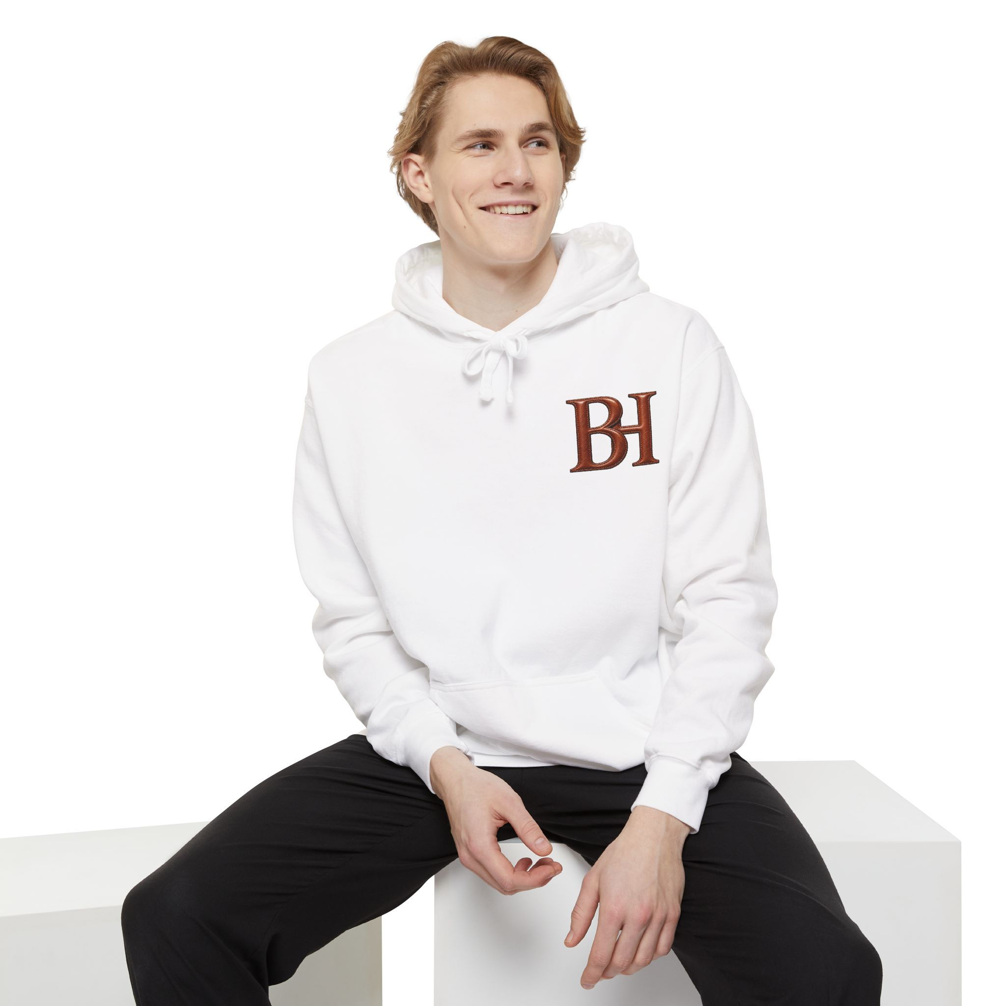 BEYOND HUMAN Hoodie | Script Lettering